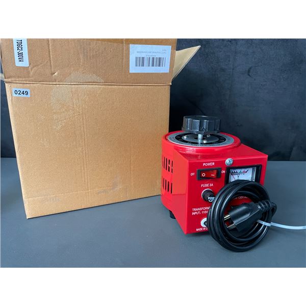 Lot of 1 Auto Voltage Transformer - AC Variable Voltage Converter Transformer - New