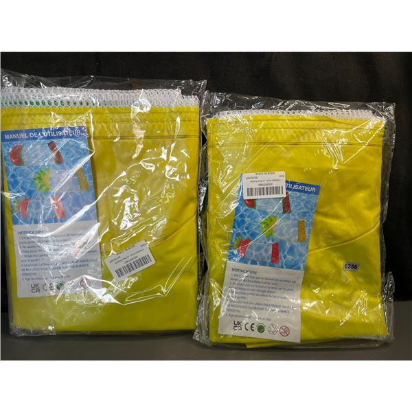 Lot of 2 Inflatable Pool Floaties - Fruit Loungers - Brand New