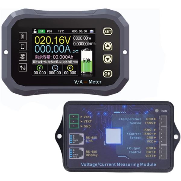 Lot of 1 Junctek 400A Battery Monitor w/ Bluetooth - BRAND NEW SEALED!