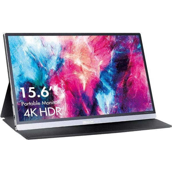Lot of 1 Dragon Touch Portable Monitor S1 Pro - 4K 15.6" IPS HDR USB-C Gaming Monitor
