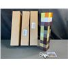 Image 3 : Lot of 3 Minecraft 12-Inch LED Torch Lights - Wall Mountable - USB Rechargeable - Brand New