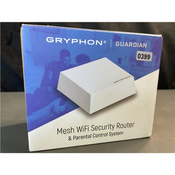 Lot of 1 Gryphon Guardian - Mesh WiFi Security Router & Parental Control System - Brand New