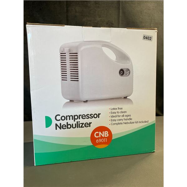 Lot of 1 Compressor Nebulizer - Medical Grade Nebulizer for Asthmatics - New