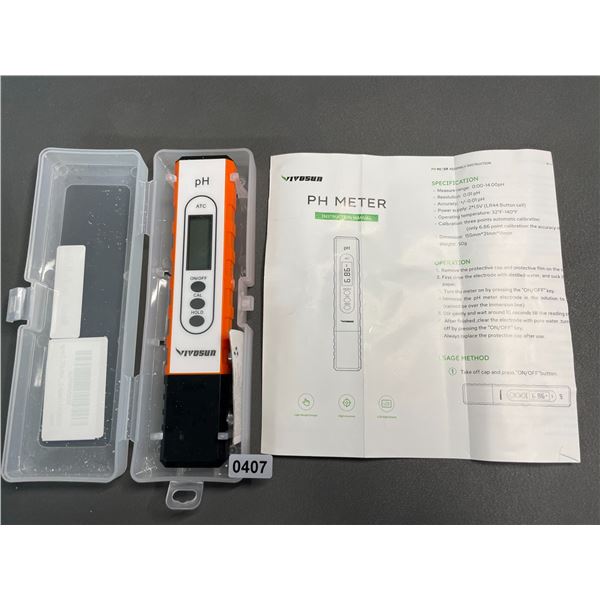Lot of 1 PH Meter Tool - New