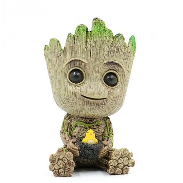 Lot of 3 Baby Groot Planters/Flower Pots - Brand New - 5inch