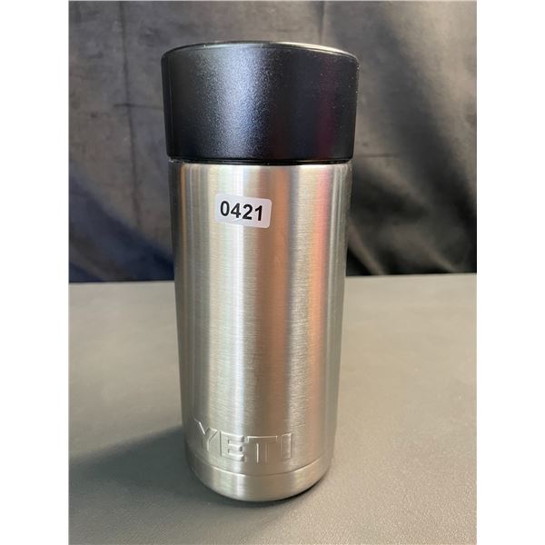 Lot of 1 YETI Rambler 12oz Bottle - Silver - Brand New!