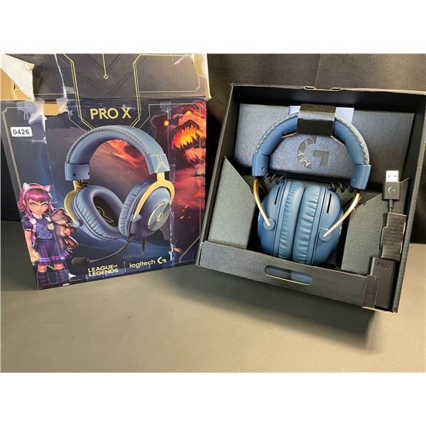 Lot of 1 Logitech G Pro League of Legends Gaming Headset - New (Damaged Box)
