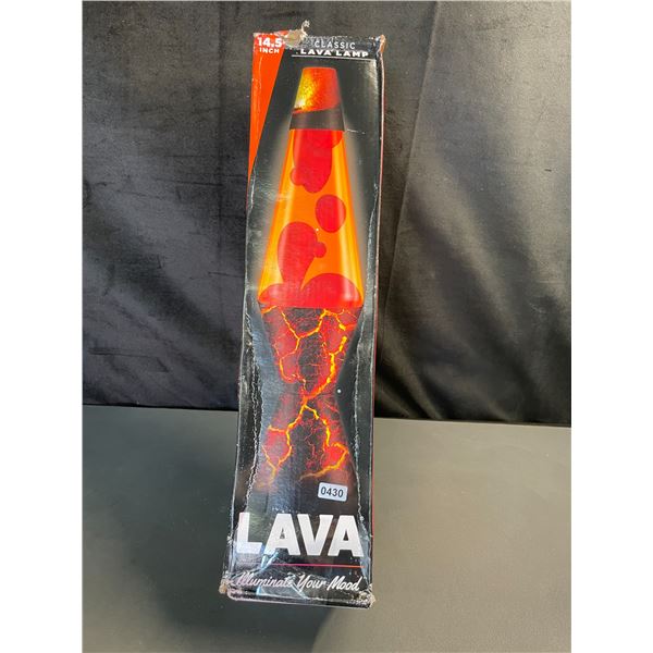Lot of 1 Schylling Classic Lava Lamp - 14.5inch Size - Brand New!