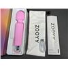 Image 2 : Lot of 2 Zooyy Rechargeable Personal Massagers/Adult Sex Toys for Women - Quiet & Waterpoof - NEW