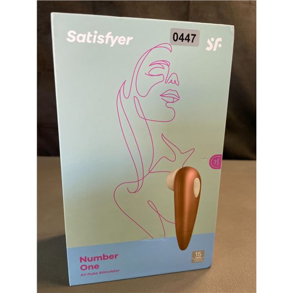 Lot of 1 Satisfyer "Number One" Air Pulse Stimulator Sex Toy - Brand New