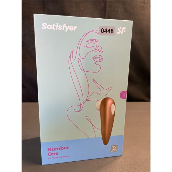 Lot of 1 Satisfyer "Number One" Air Pulse Stimulator Sex Toy - Brand New