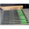 Image 1 : Lot of 1 12-Pack of 20-inch Carbon Crossbow Bolts - Brand New