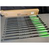Image 1 : Lot of 1 12-Pack of 20-inch Carbon Crossbow Bolts - Brand New