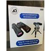 Image 1 : Lot of 1 Pair of Adasion 12x42 Powerful HD Binoculars - Brand New!
