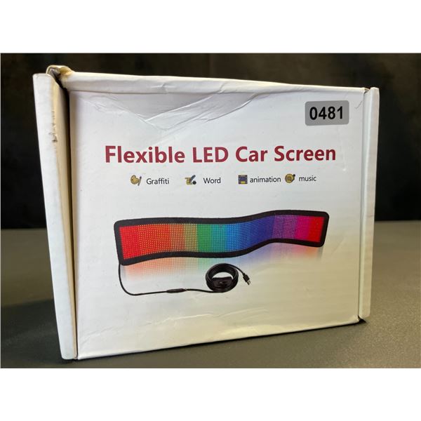 Lot of 1 Flexible LED Car Sign for Advertising/Messages - Brand New!