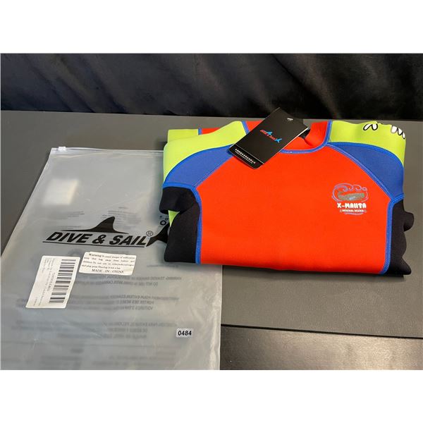 Lot of 1 Dive & Sail Full-Body Diving Suit/Wet Suit for Youth - Size XL