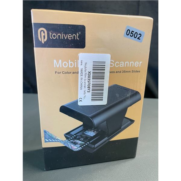 Lot of 1 Tonivent Mobile Film Scanner - Brand New