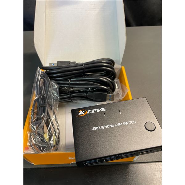 Lot of 1 USB 3.0/HDMI KVM Switch - Brand New