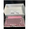 Image 3 : Lot of 1 Taiahiro ML-981 Retro Typewriter Style Mechanical Keyboard - Pink - Brand New