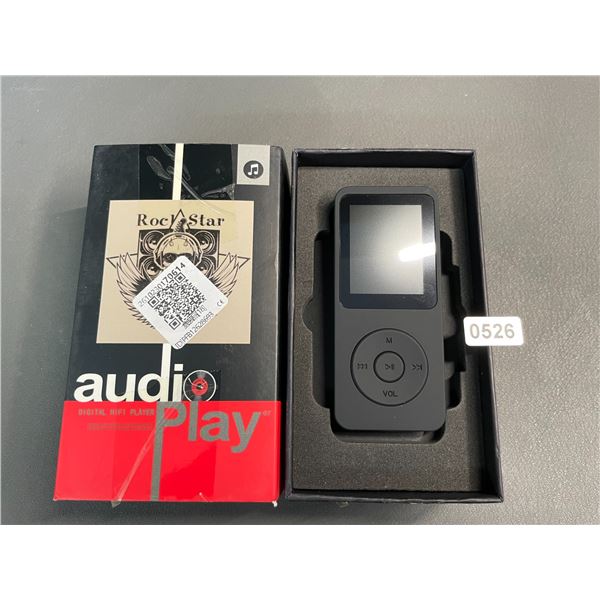 Lot of 1 RockStar Audio Play Portable 64GB MP3/Hifi Music Player - Brand New