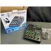 Image 1 : Lot of 1 Professional 4-Channel Mixing Console - Brand New
