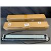 Image 2 : Lot of 2 24V 12W LED Tube Lights/CNC Machine Work Lights - Brand New