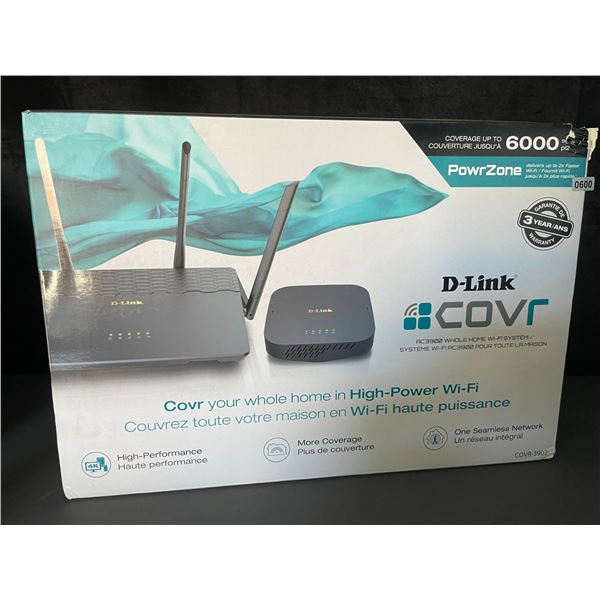 Lot of 1 D-Link Covr AC3900 Whole Home Wi-Fi System - BRAND NEW SEALED!