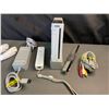 Image 2 : Lot of 1 Nintendo Wii Console with Cords, Controllers & Sensor Bar - Used (Powers On)