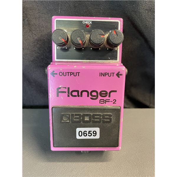 Lot of 1 Boss Flanger Guitar Effect Pedal - Used
