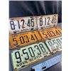 Image 2 : Lot of Assorted Canadian/Nova Scotia Vintage License Plates - Used