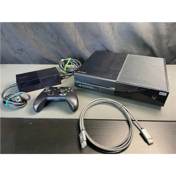Lot of 1 Xbox One Console (Model 1540) - With Cords and Controller - Used - Powers On