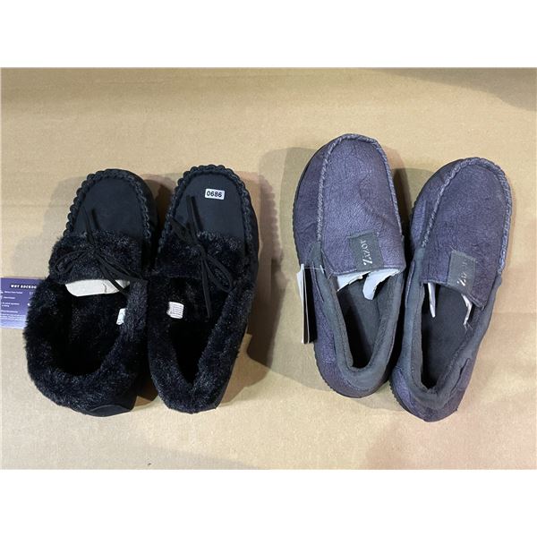 Lot of 2 Pairs of Slippers - Size 8 - Brand New!
