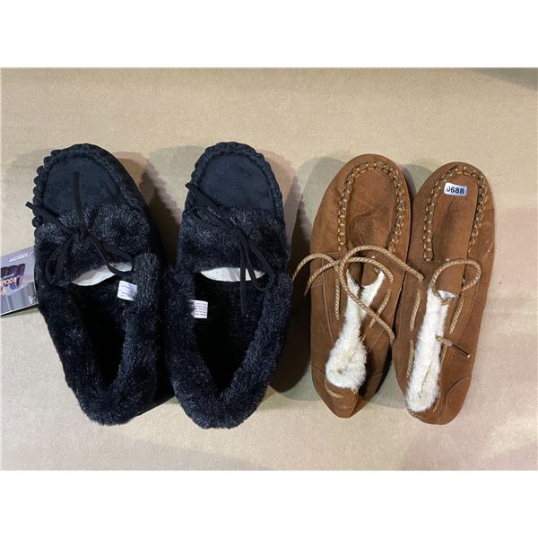 Lot of 2 Pairs of Women's Slippers - Size 5/6 - Brand New!