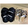 Image 1 : Lot of 2 Pairs of Women's Fuzzy Slippers - Size 11/12 - Brand New!