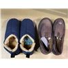 Image 1 : Lot of 2 Pairs of Slippers - Size 10/11 - Brand New!