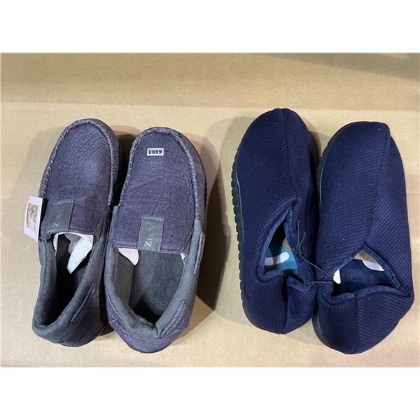 Lot of 2 Pairs of Slippers - Size 8 - Brand New!