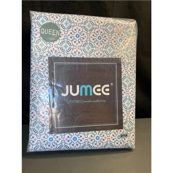 Lot of 1 Jumee Deep-Pocket 4PC Queen Size Sheet Set - Brand New