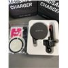 Image 2 : Lot of 3 Magsafe Car Mount Fast Wireless Chargers - Brand New!