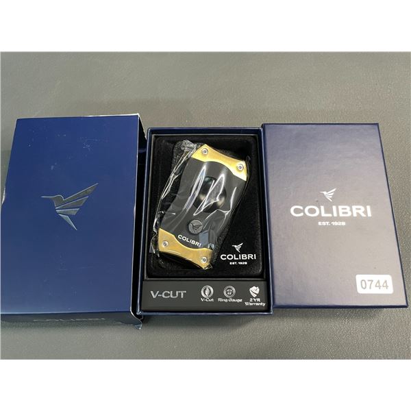 Lot of 1 Colibri V-Cut Cigar Cutter - Brand New in Box