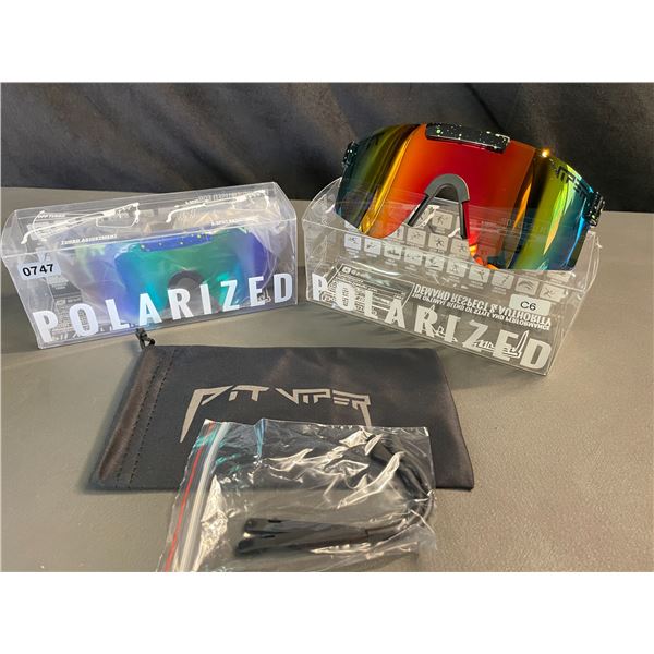 Lot of 2 Pit Viper Polarized Sunglasses - Brand New