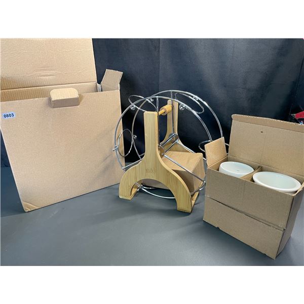 Lot of 1 Ferris Wheel Succulent Planter - Brand New