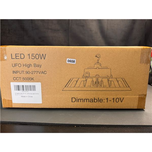 Lot of 1 LED UFO Highbay Light 150W Direct Wire or 110V