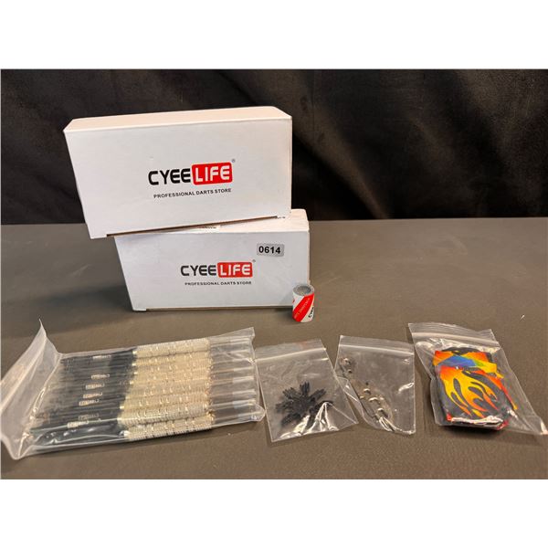 Lot of 2 Boxes of Cyeelife Playing Darts - 12PCS Per Box