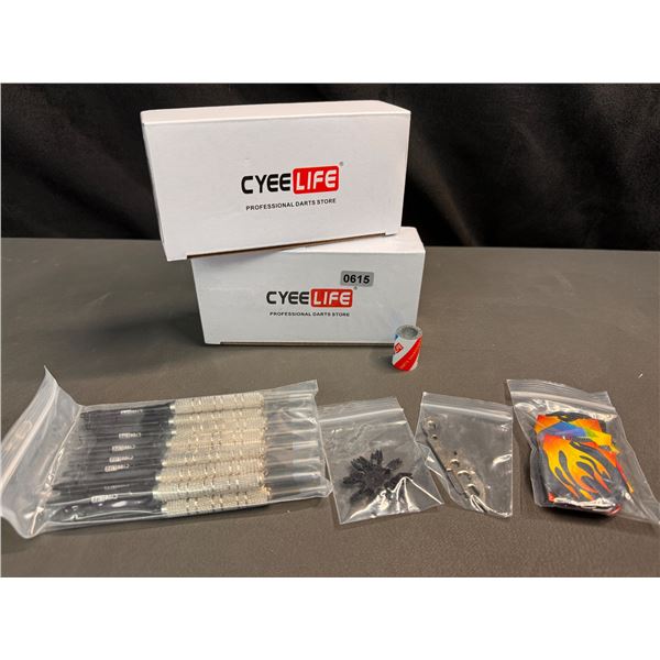 Lot of 2 Boxes of Cyeelife Playing Darts - 12PCS Per Box