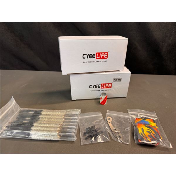 Lot of 2 Boxes of Cyeelife Playing Darts - 12PCS Per Box