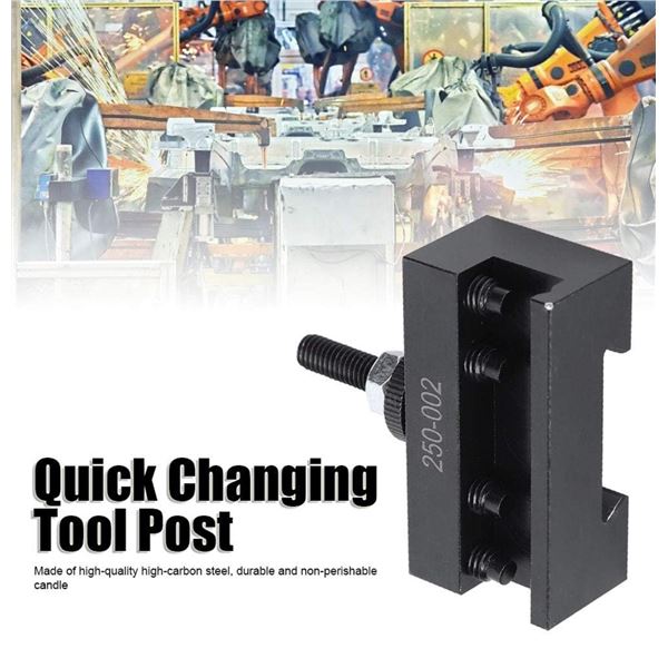 Lot of 2 Quick Changing Lathe Tool Post Holder