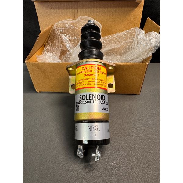 Lot of 1 Engine Shutdown solenoid