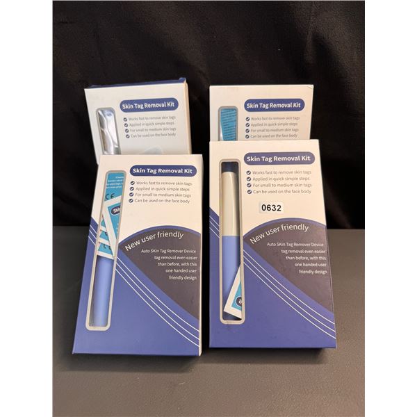 Lot of 4 Skin Tag Removal Kits