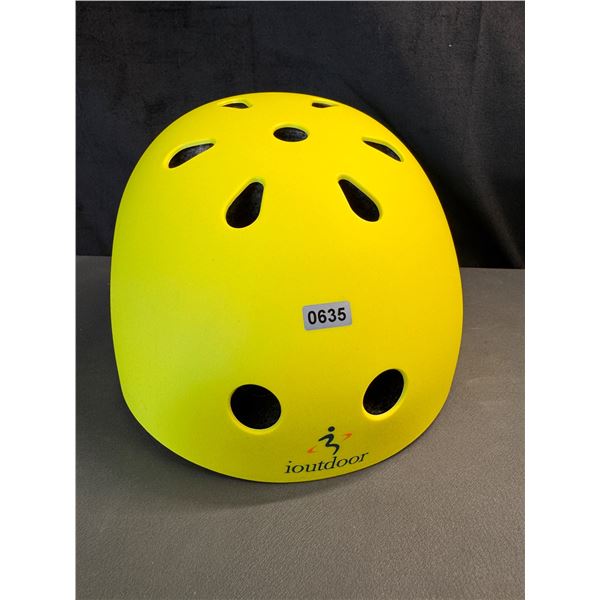 Lot of 1 iOutdoor Adjustable Riding Helmet