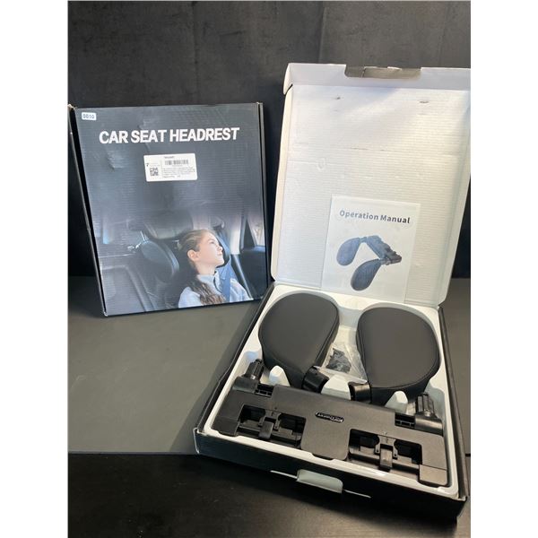 Lot of 2 Adjustable Car Seat Head Rests - Brand New